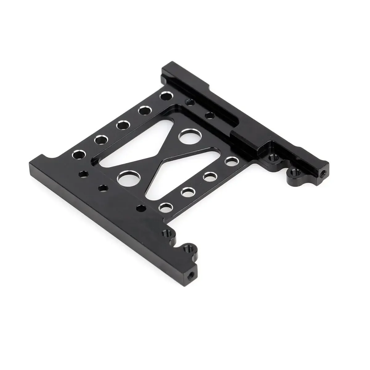 LCX Racing 1/10 RC Crawler Car CNC Aluminum Chassis Brace Servo Mount for Axial SCX10 PRO Upgrades Parts Accessories