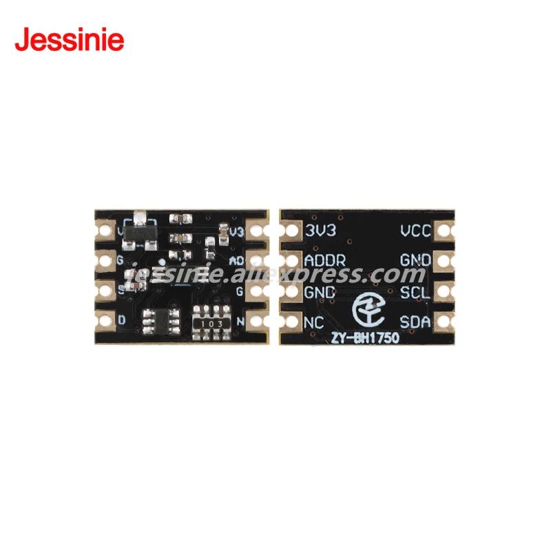 5 قطعة/1 قطعة BH1750 BH1750FVI وحدة شدة الضوء ZY-BH1750 مستشعر الإضاءة البصرية الرقمية I2C IIC لاردوينو