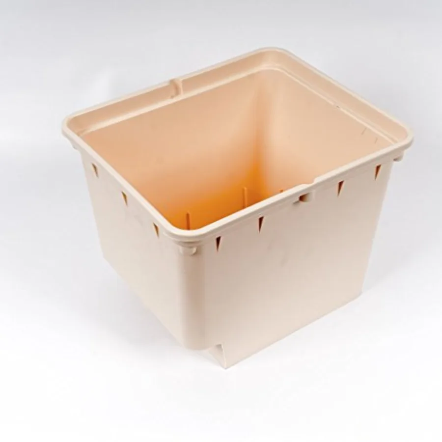 

Hydroponic Bato Bucket Dutch Bucket 11 Liter with Siphon Elbows 12 x 10 x 9 10 Pack Dark Green Durable Plastic for Indoor Garde