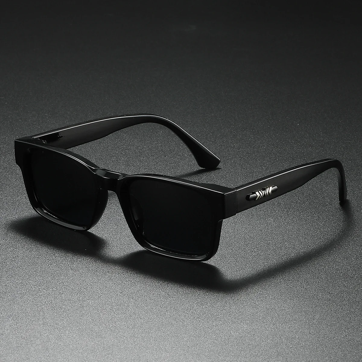 Qualität Quadratische Polarisierte Sonnenbrille Männer Metall Kern UV400 Unisex Sonnenbrille Reisen Wandern Strand Angeln Brillen – Detail 8