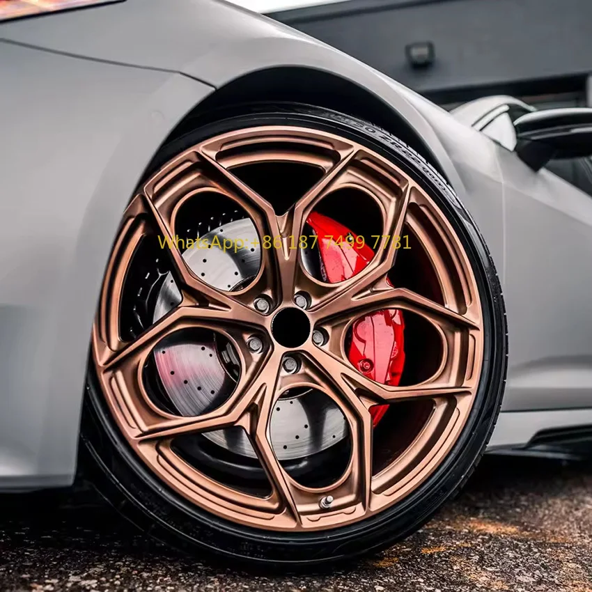 

Custom Deep Concave 18 19 20 21 22 24 Inch Bronze Forged Wheels 5x1143 5x130 5x120 Rims Fit for M4 GT3 296 GT3