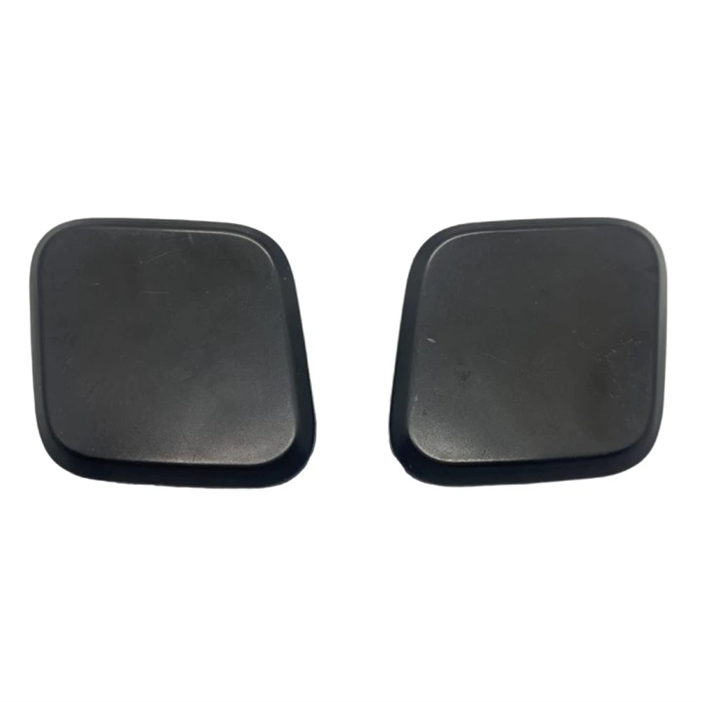 1pc/1 Pair Car Headlamp Headlight Washer Nozzle Jet Cap Cover Left & Right For Ford Focus 2015-2018 Automobile Accessories
