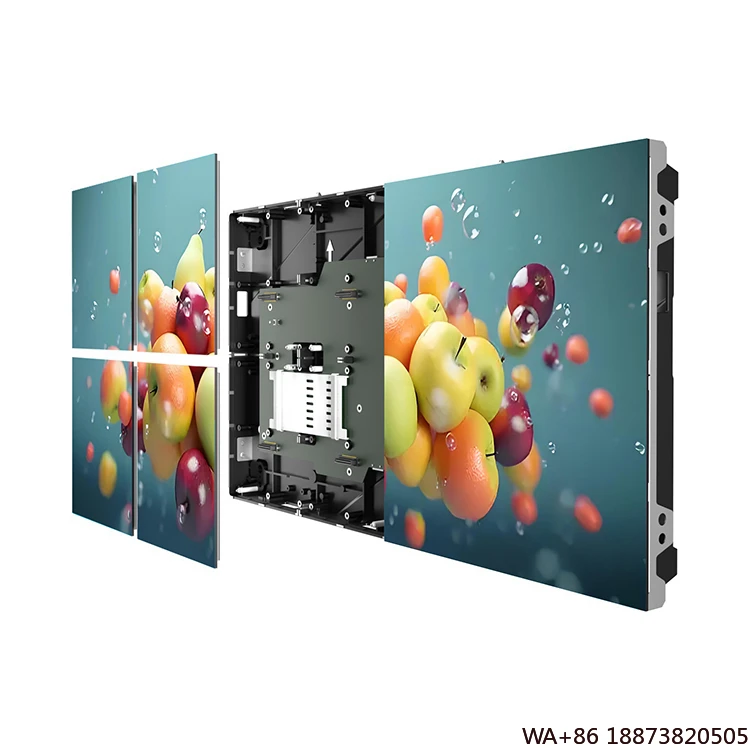 

LED Display High Resolution P1.25 Energy-Efficient Indoor Advertising Video Wall Stage Background Screen