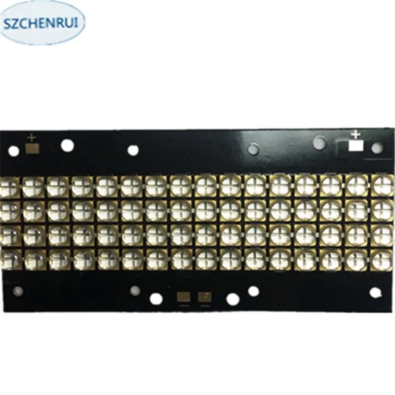 6565 LED UV Lamp Nail 640 Watts High-Power Violet  365nm 370nm 380nm 385nm 395nm 400nm 405nm 56*118mm Board