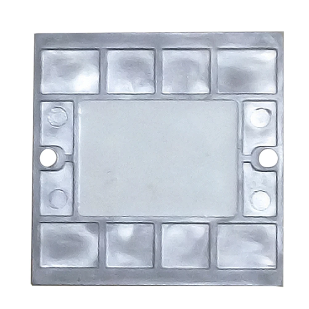 Solar LED Road Studs Waterproof White Polycarbonate Safety Lights Auto on IP68 Solar Road Warning Lights for Path