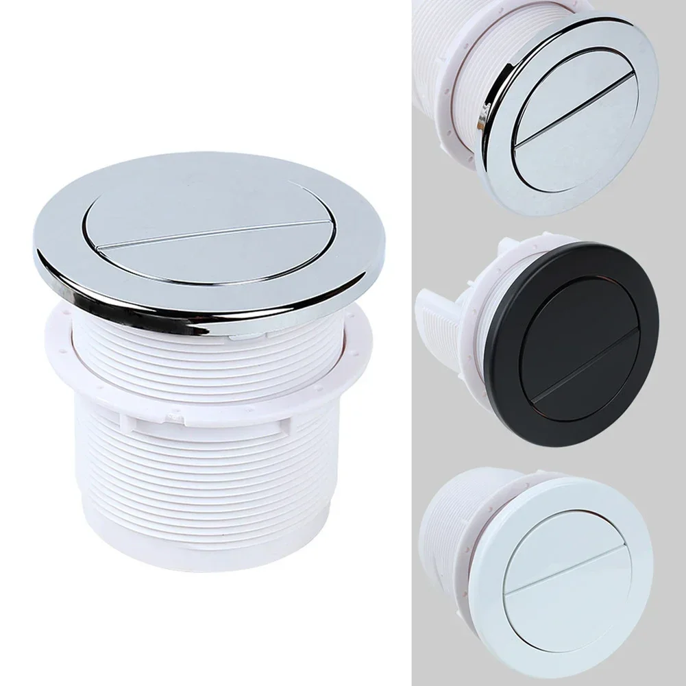 

1 шт., кнопка двойного смыва для унитаза, пневматическая кнопка воздушного типа ‎ ABS Кнопка унитаза Hoem Детали инструментов для ванной комнаты и туалета