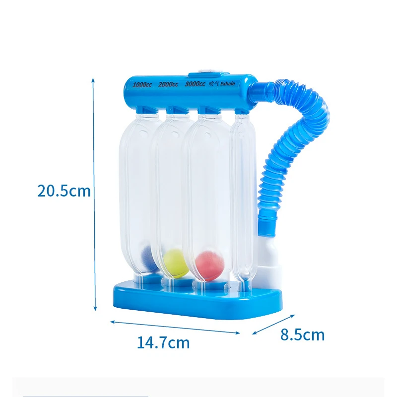 Adjustable Washable Large-capacity Lung Capacity Trainer Respiratory Muscle Trainer