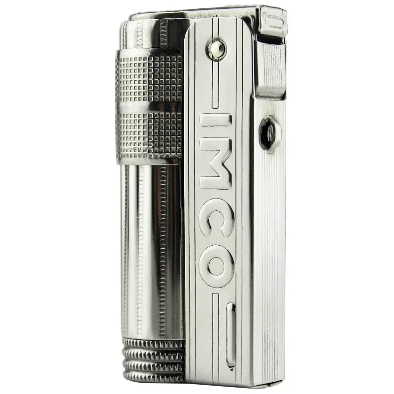 

IMCO Stainless Steel Kerosene Lighter Creative Retro Compact Portable Trench Lighter Vintage Nostalgia Global Style Men's Gift
