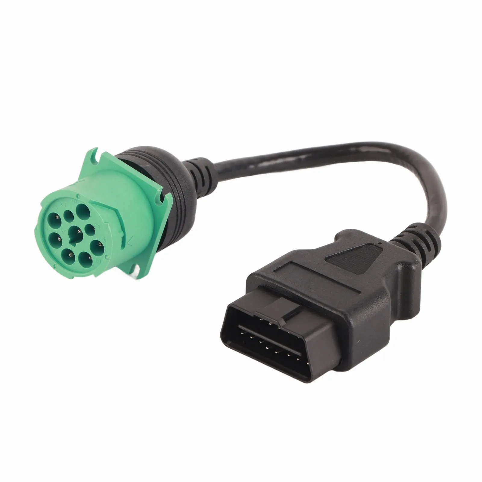 トラック診断ケーブル 9ピン オスヘッド - 16ピン OBD2 トラック診断スキャナーケーブルアダプター Cumminsディーゼルエンジン用