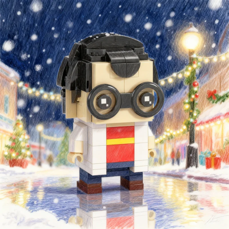 

131pcs MOC Brickheadz Scientist Doctor Model 2 Building Blocks Christmas Gifts Architecture Toy Creative Idea Education Brick
