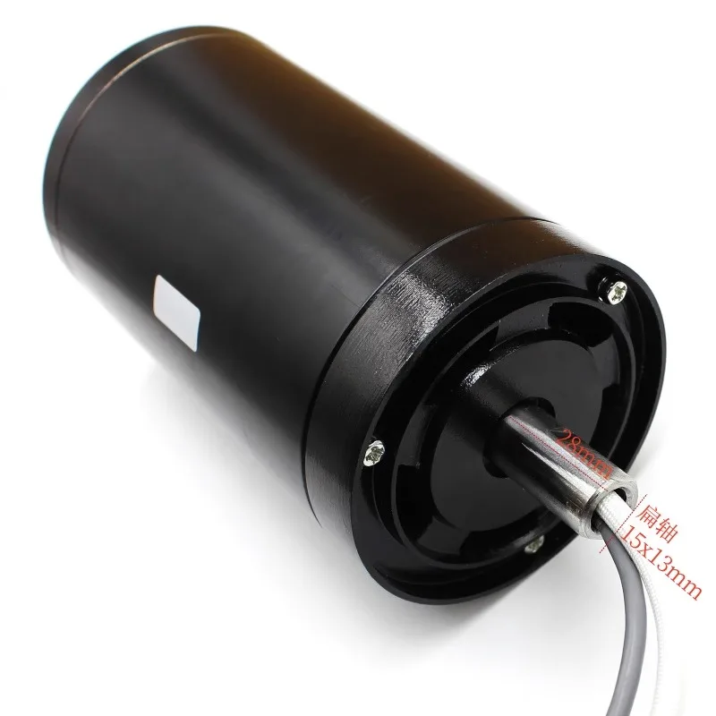 

Бесщеточный двигатель постоянного тока 220 В, внешний ротор, трехсложный восемь проводов, бесщеточный двигатель беговой дорожки Холла, двойной выходный вал, который нужно быть приводом