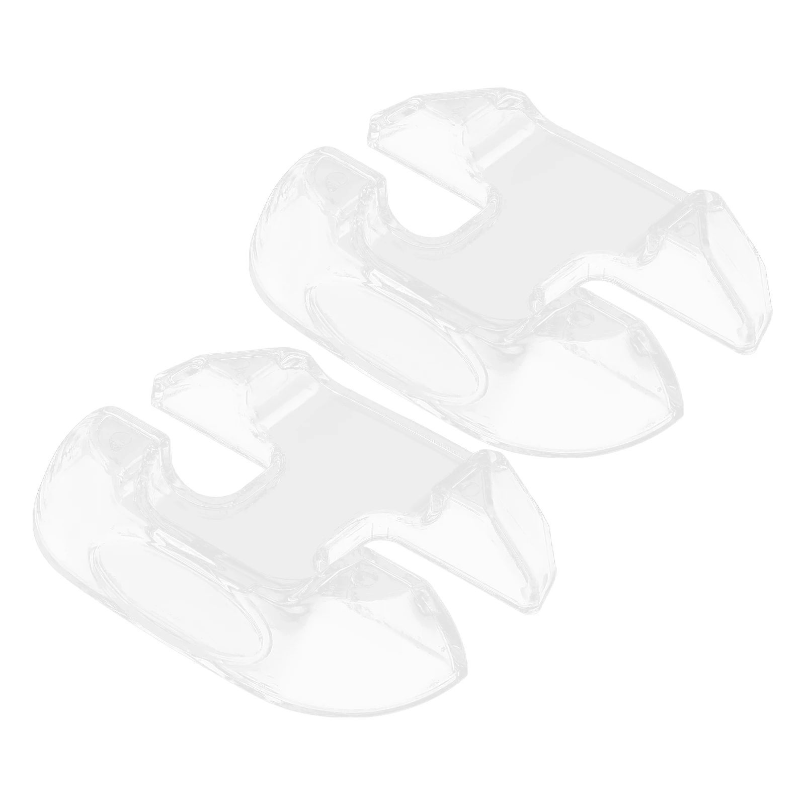

2pcs Inline Skate Holder Transparent Acrylic Rack for Roller Skates Display Storage Solution Shoe Organizer Hockey Sport