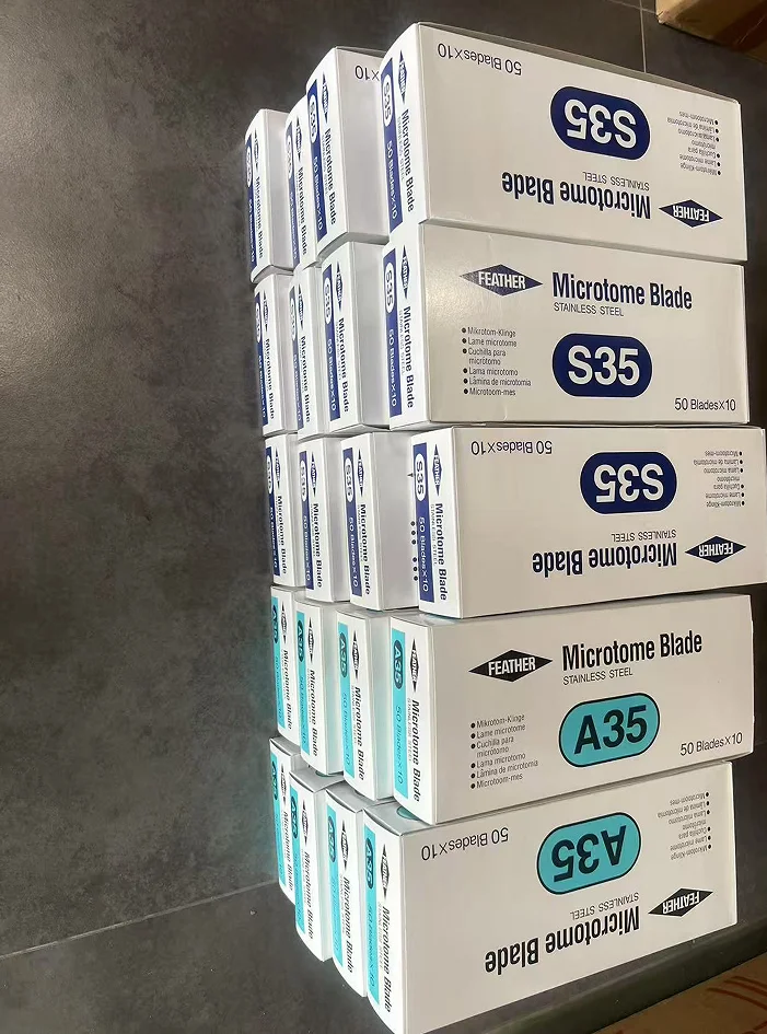 実験室/羽毛病理学的顕微鏡手術用刃 薄型タイプS35/R35/A35/N35 使い捨て刃