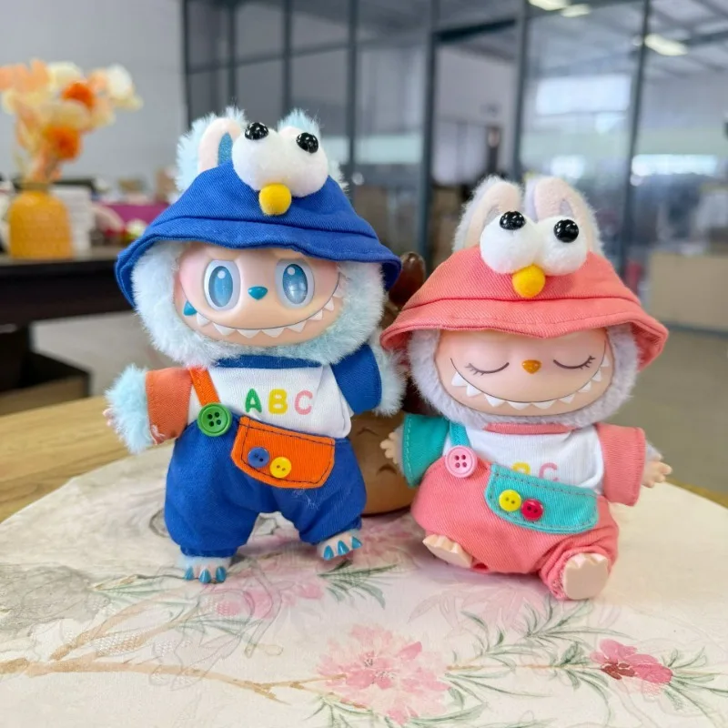 

2025 хит продаж, креативная модная одежда, аксессуары, большие глаза, кунжутная птица, рабочая одежда, брюки на бретелях, одежда для Lanbubu