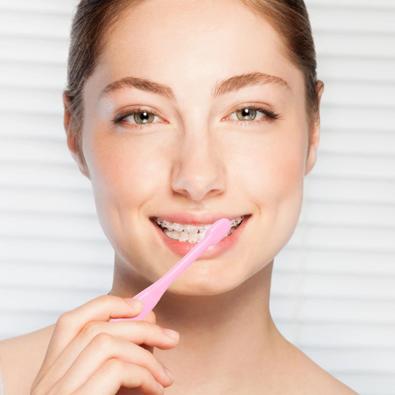 

Interspace Toothbrushes for thodontics Wisdom Teeth Concave Shape Prosthesis Gum Care Deep Tools al Hygiene