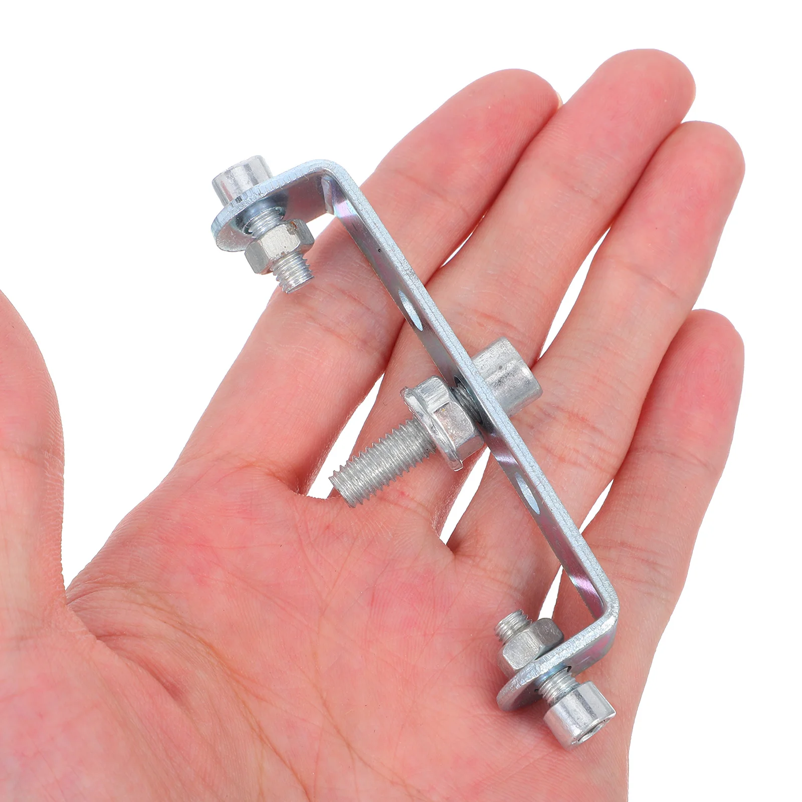 

10Sets Bike Rear Bracket Adapter U Shaped Carbon Steel Connector Cargo Rack Mount Bicycle Rear Frame Support Replacement Part