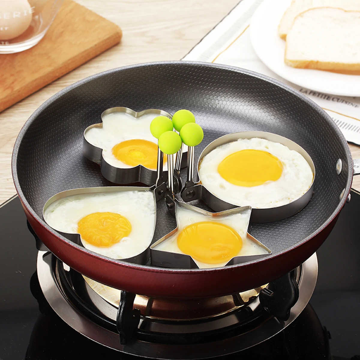 5 Pcs Fried Egg Mol… - image