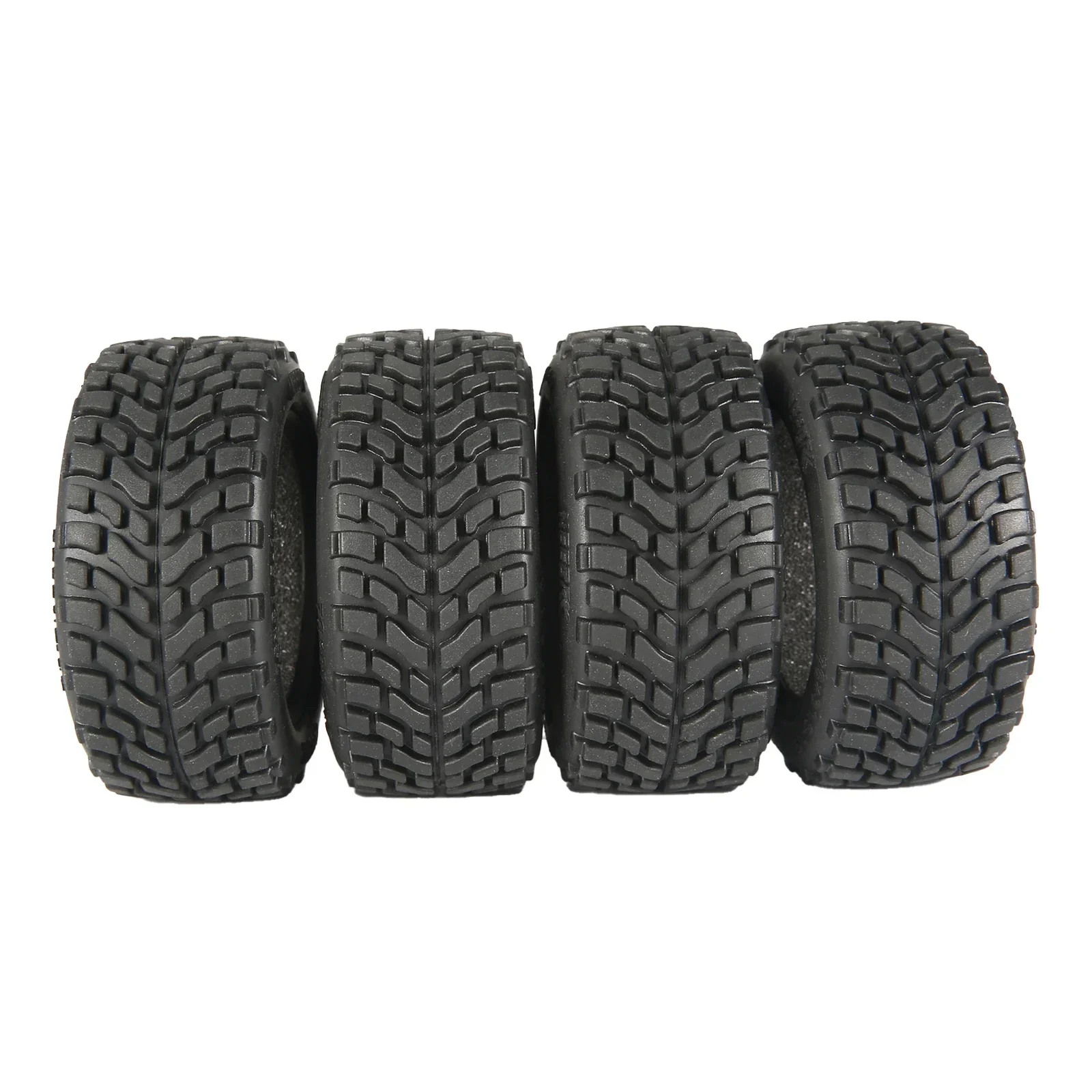 

4PCS NEEBRC 75mm 1.9 inch Rubber Tires 12mm Hex Hub Wheel Rim Tyre for 1/10 1/14 1/16 RC Car Off-road Climbing HPI Wltoys 144001