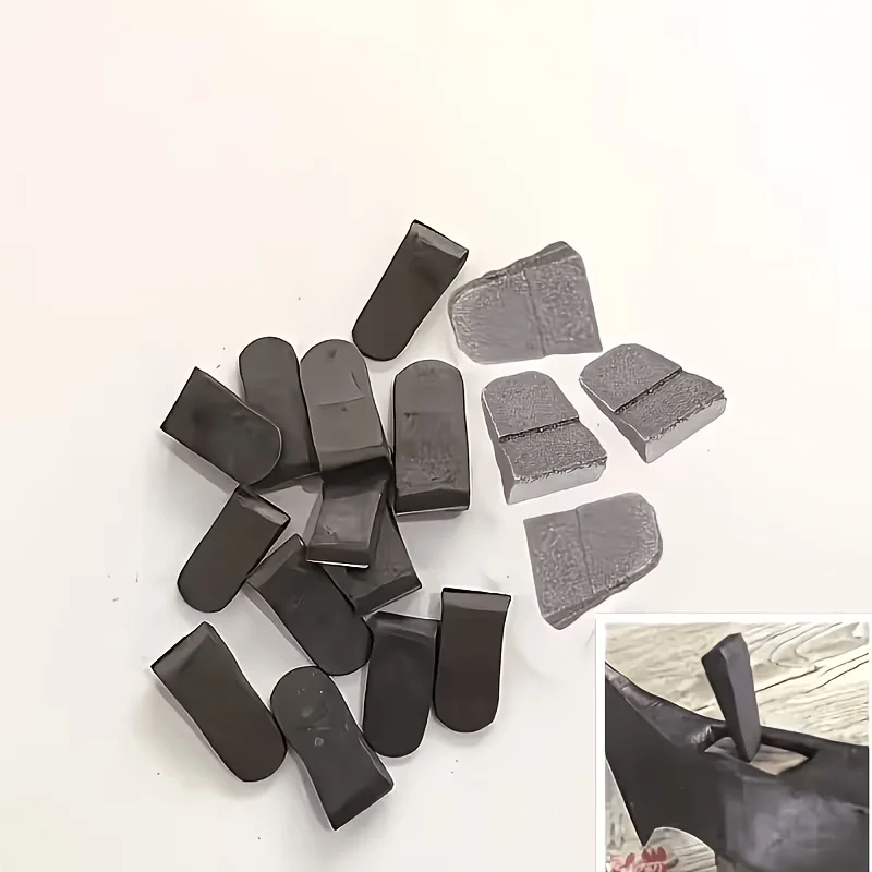 Iron Wedges, Steel Wedges, Wooden Handle Fasteners, Agricultural Tool Reinforcement Inserts, Household Hardware