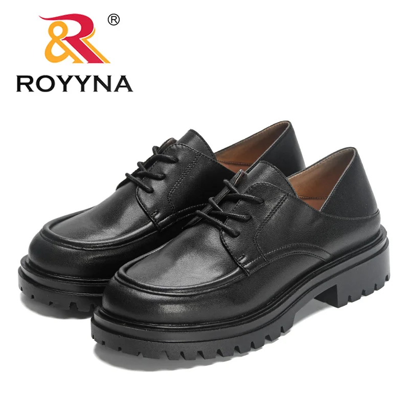 ROYYNA 2023 New Party Shoes Ladies Comfy Designers Platform Thick High Heels Pumps For Women Spring Summer Luxury Chunky