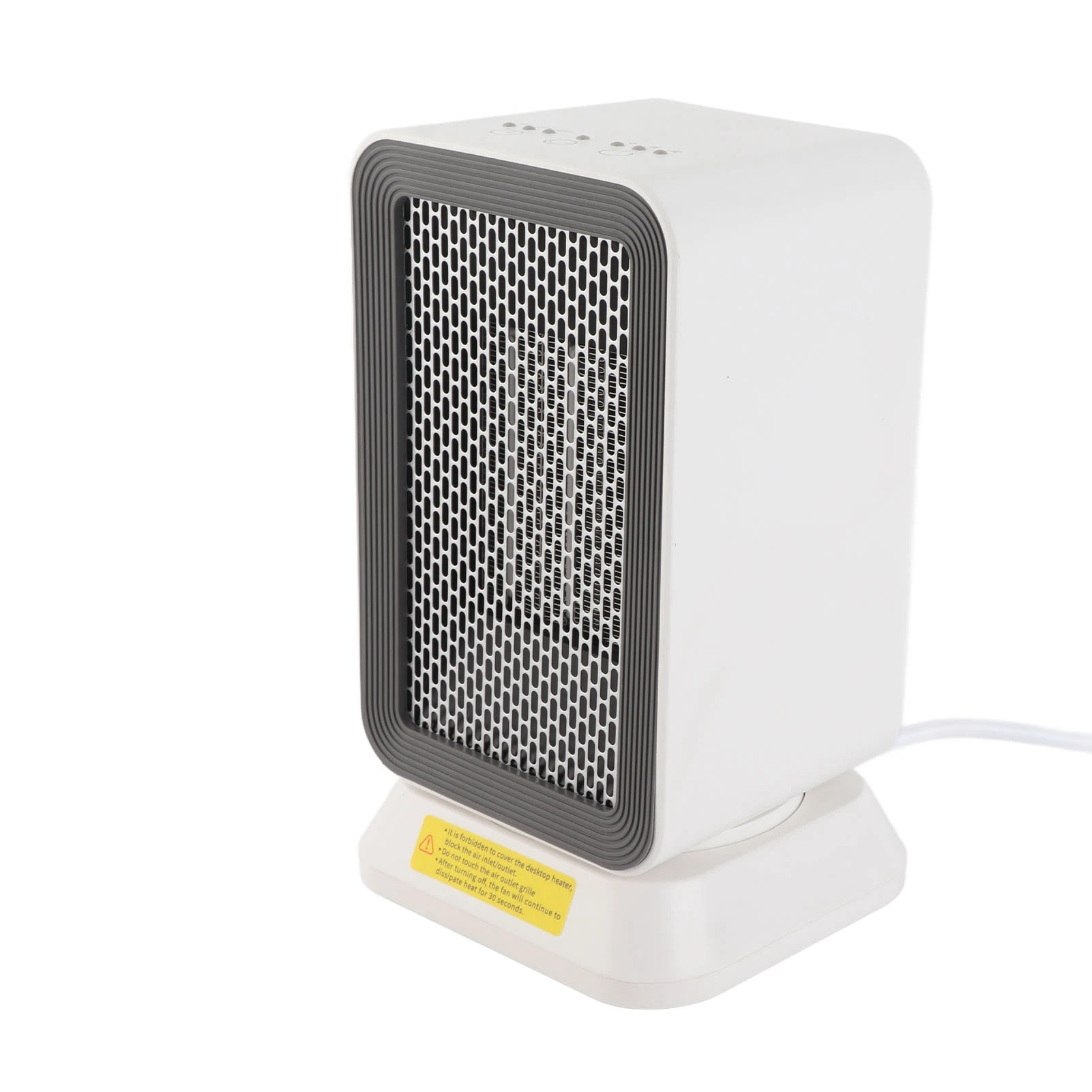 Kopfschütteln, geräuschlos, Heizung, kleiner Heizventilator, schnelles Aufheizen, intelligente Temperaturregelung, Heimbüro, Schreibtisch, elektrische Heizung