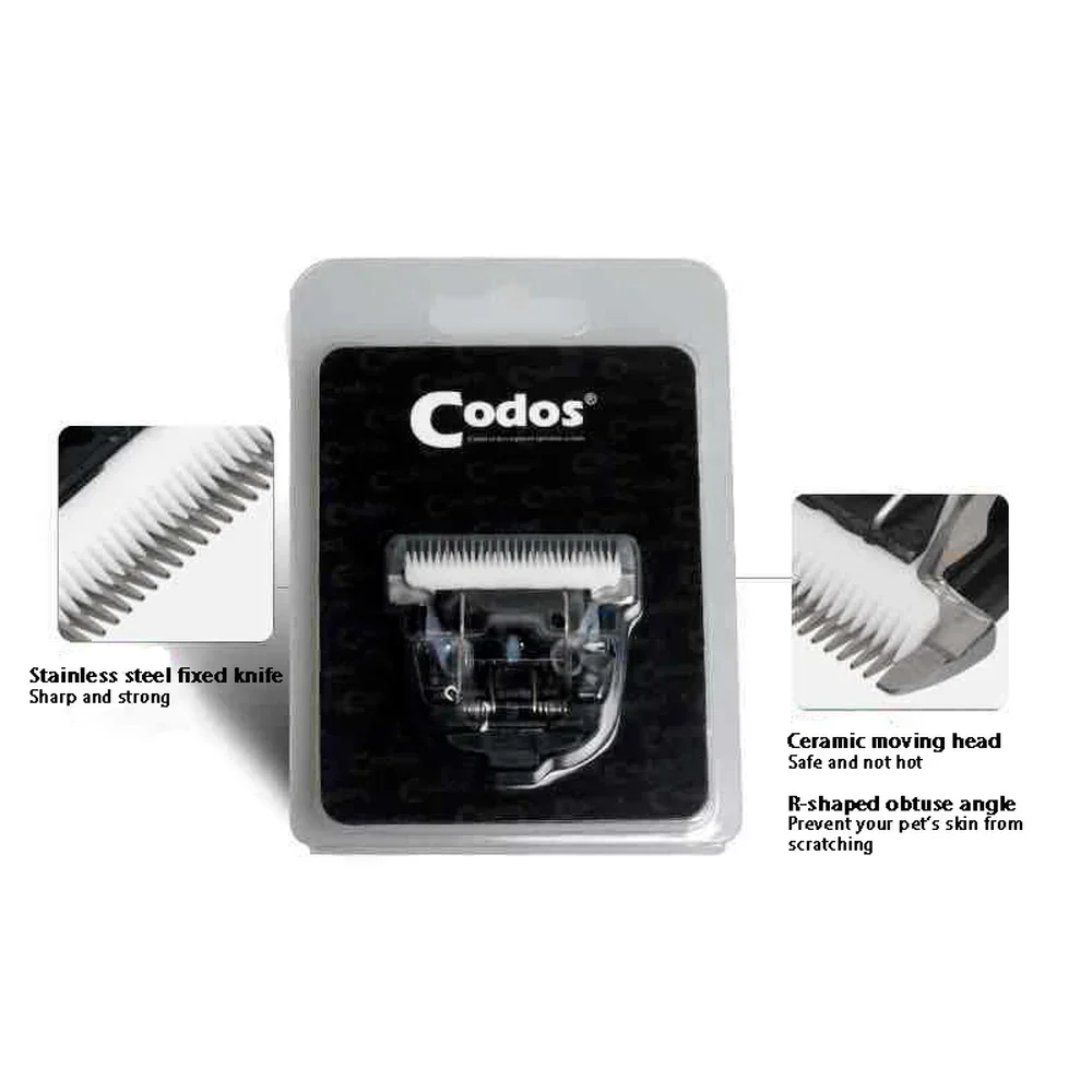 Original Codos Ceramic Cutter Knife Pet Dog Hair Trimmer Blade Clipper Head for CP9600 CP9580 CP9200 CP8000 CP6800 KP3000