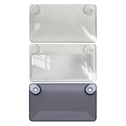 090E Long Lasting Motorcycle License Plate Holder Bracket Bubble Tinted Smoke Cover
