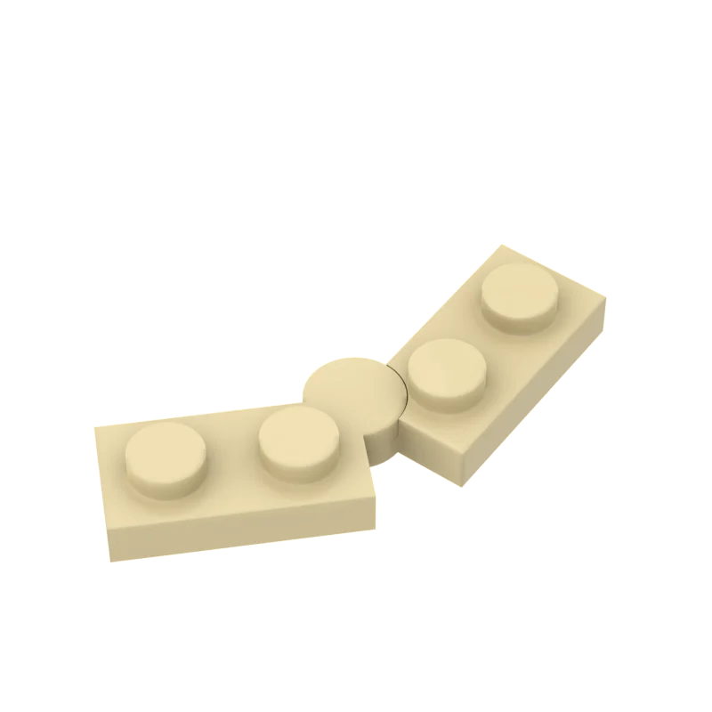 10pcs Compatible MOC Brick Parts 73983 19954 2429 Hinge Plate 1 x 4 Swivel Building Block Particle DIY Assmble Kid Brain Toy