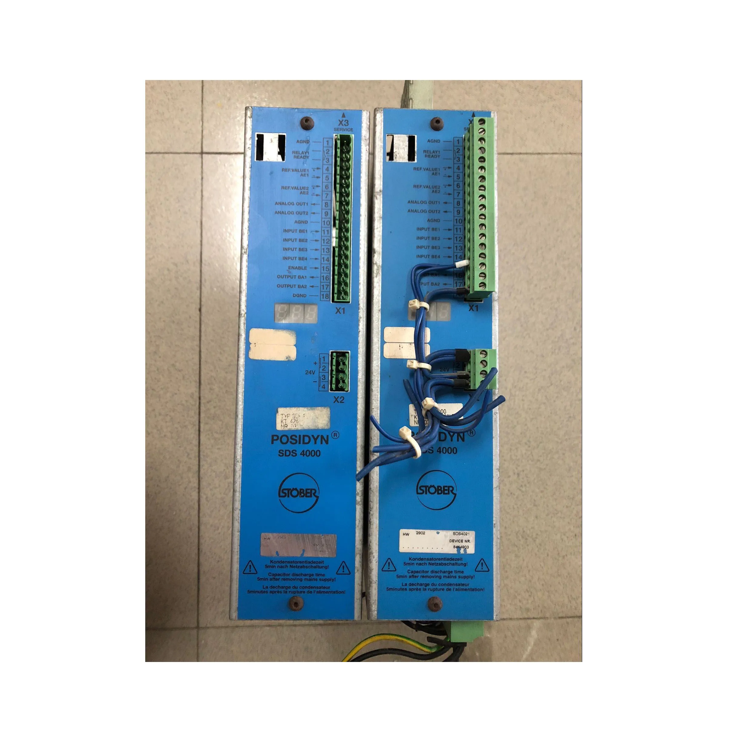 SDP4000  SDS4021  Servo drive