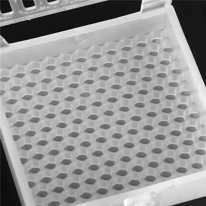 DT19-Beekeeping Cage Bee Moving Cage Bee Catcher Cage Plastic Rearing Transport Cage Tool Beekeeping Accessory(20Pcs)