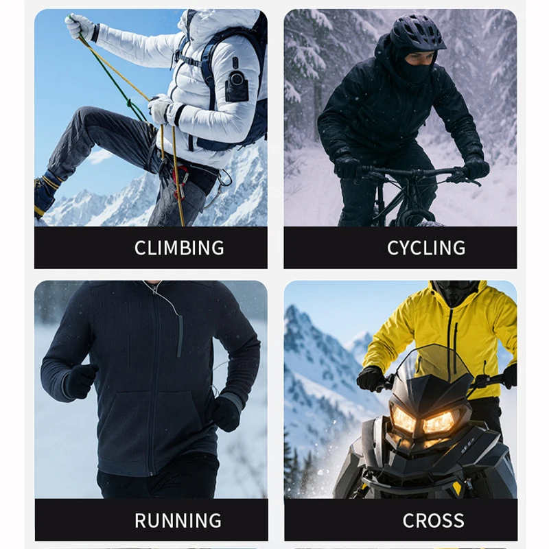 Winter Fleece Balaclava Männer Gesicht Wärmer Mützen Thermische Kopf Abdeckung Outdoor Radfahren Bergsteigen Maske Hals Kappe – Detail 2