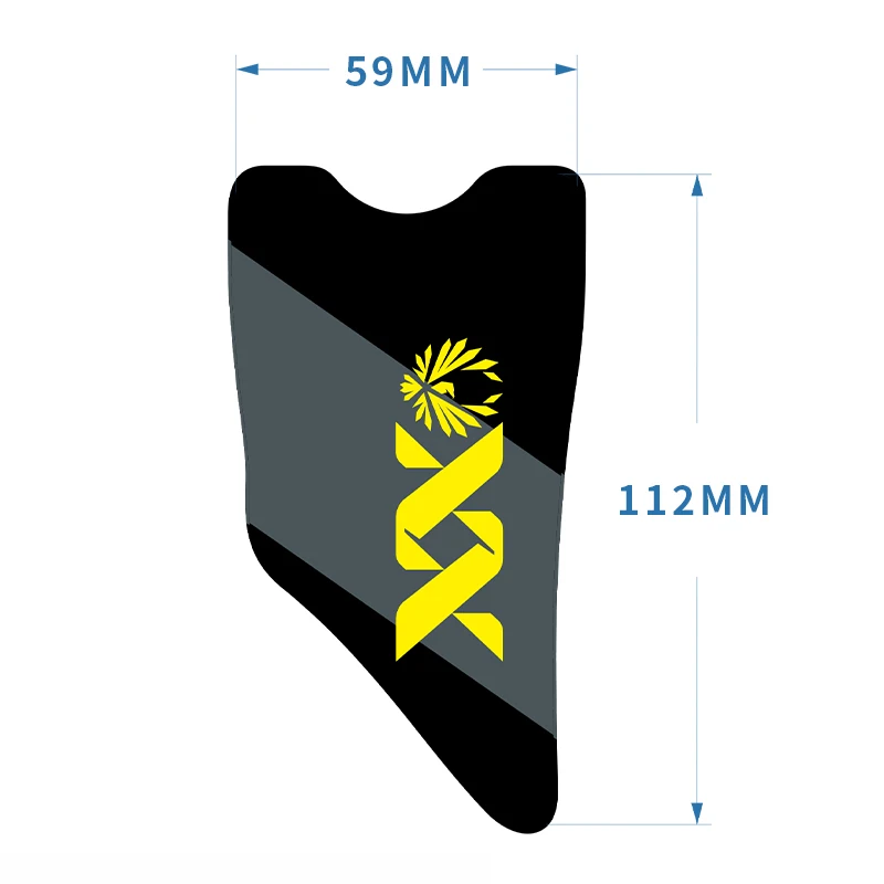 READU Mountain Bike XX Crank Sticker AM DH crank decal Bike Stickers Bike Accessories