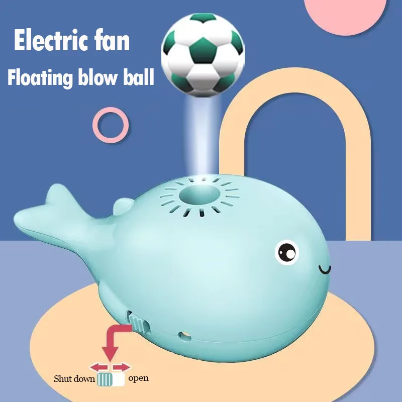 Small whale fan levitation ball electric puzzle children exercise hand eye ability to give children the best gift