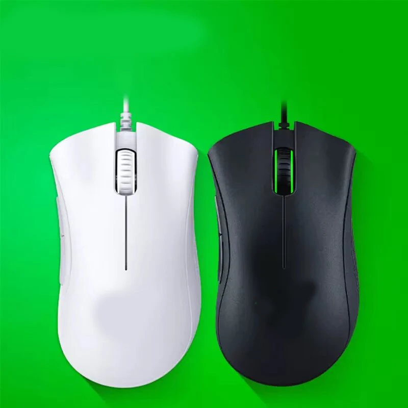 

Проводная игровая мышь Razer DeathAdder Essential, оптический датчик 6400 точек на дюйм, 5 независимых кнопок для ноутбука, ПК, геймера