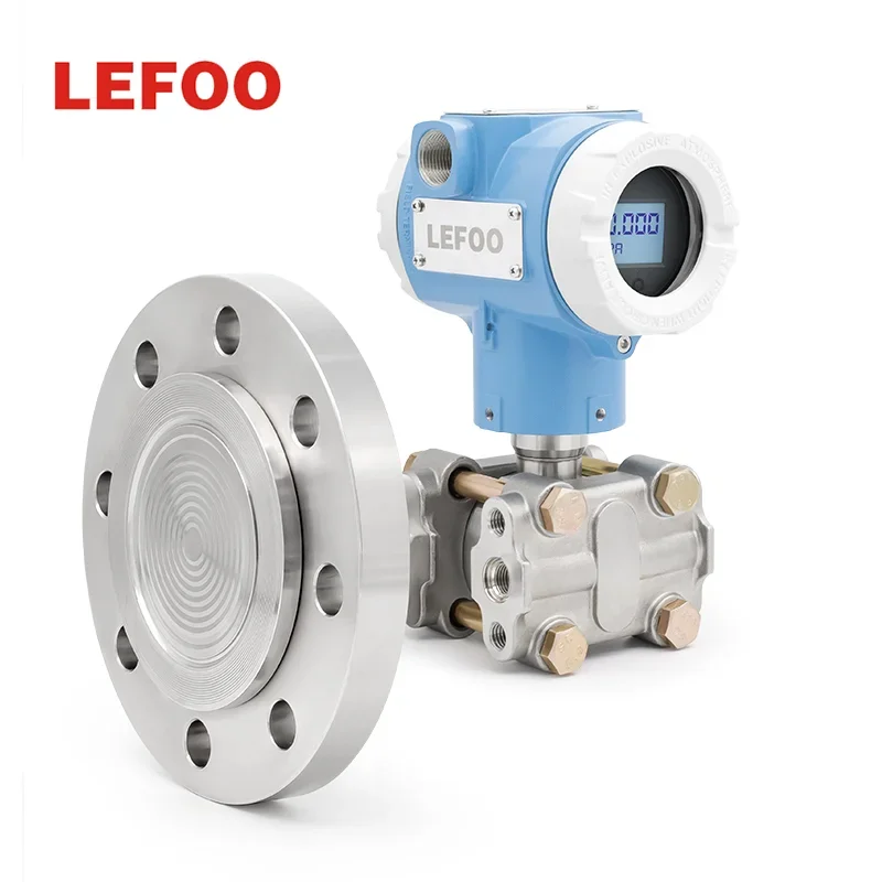 

Flanged Differential Pressure Transmitter with display 4-20mA with HART Protocol for Industrial Automation