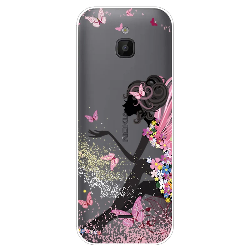 For Nokia 6300 4G Case Cartoon Soft Silicone Clear TPU Cover for Nokia 6300 4G Phone Cases TA-1294 TA-1291 TA-1287 TA-1286 Funda