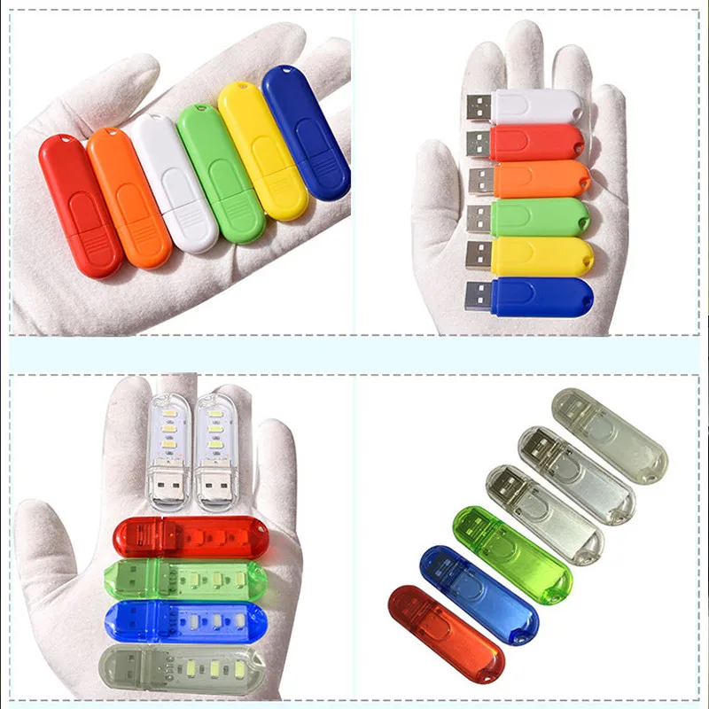Mini USB LED Cordless Lamp DC 5V Camping Reading Lamp Portable Small Lighting Fixture Powered By Laptop PC Mobile Power Bank