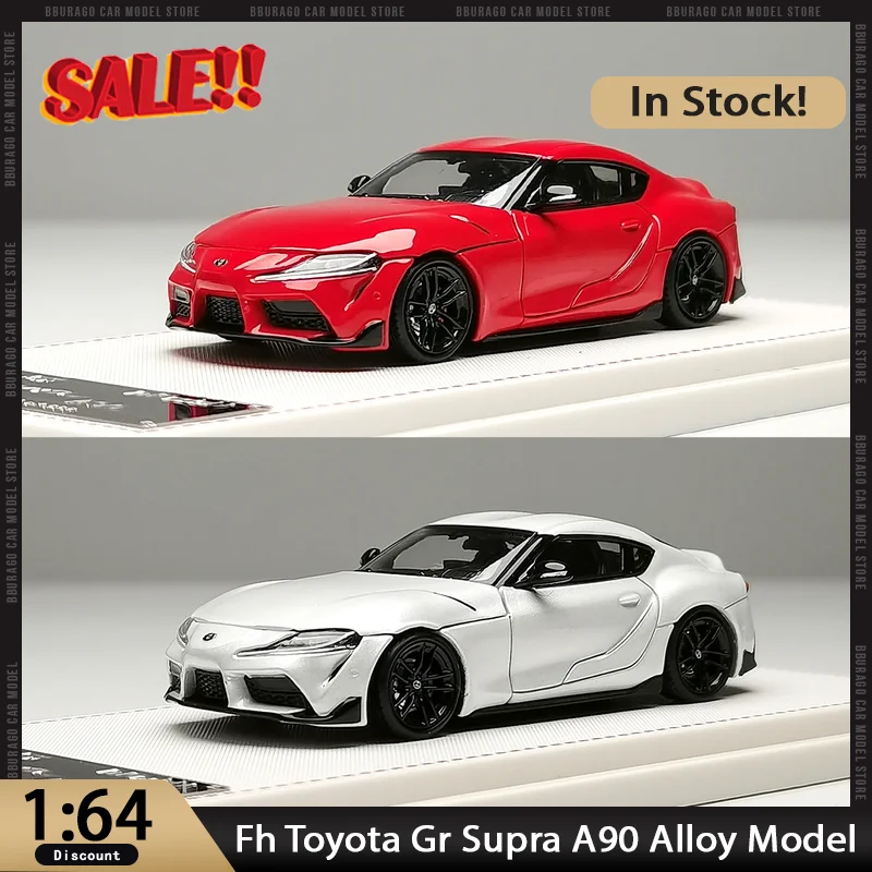 

New In Stock Fh 1:64 Toyota Gr Supra A90 Alloy Diecast Car Model Alloy Collection Diecast Ornaments Custom Toys Kids Souvenir