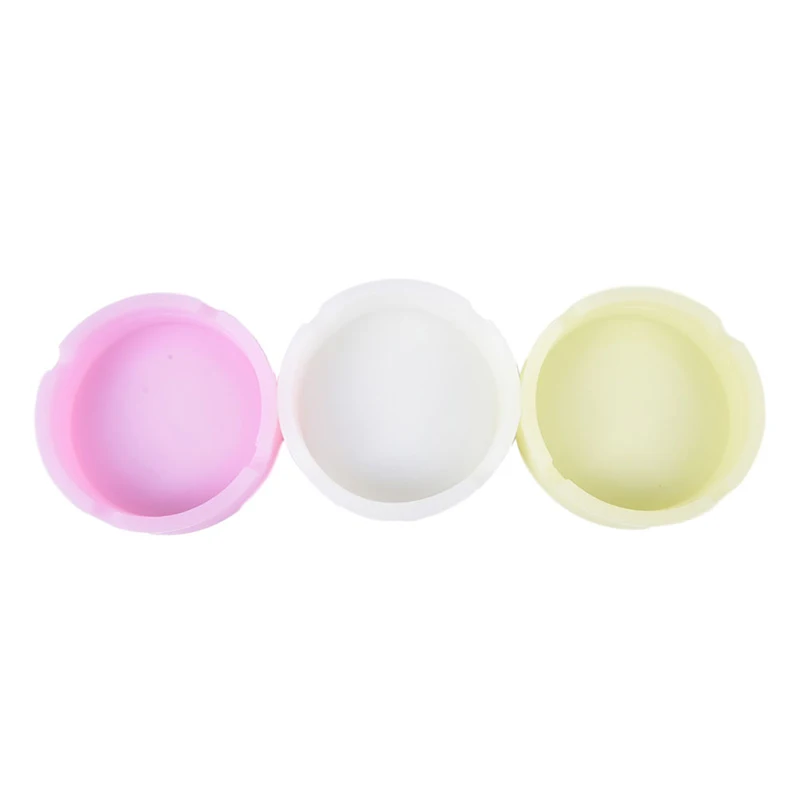 Creative Round Luminous Luminous Silicone Soft Ashtray Smoking Cigarette Cigar Weed Accessories Home Desk Accessories Ashtray