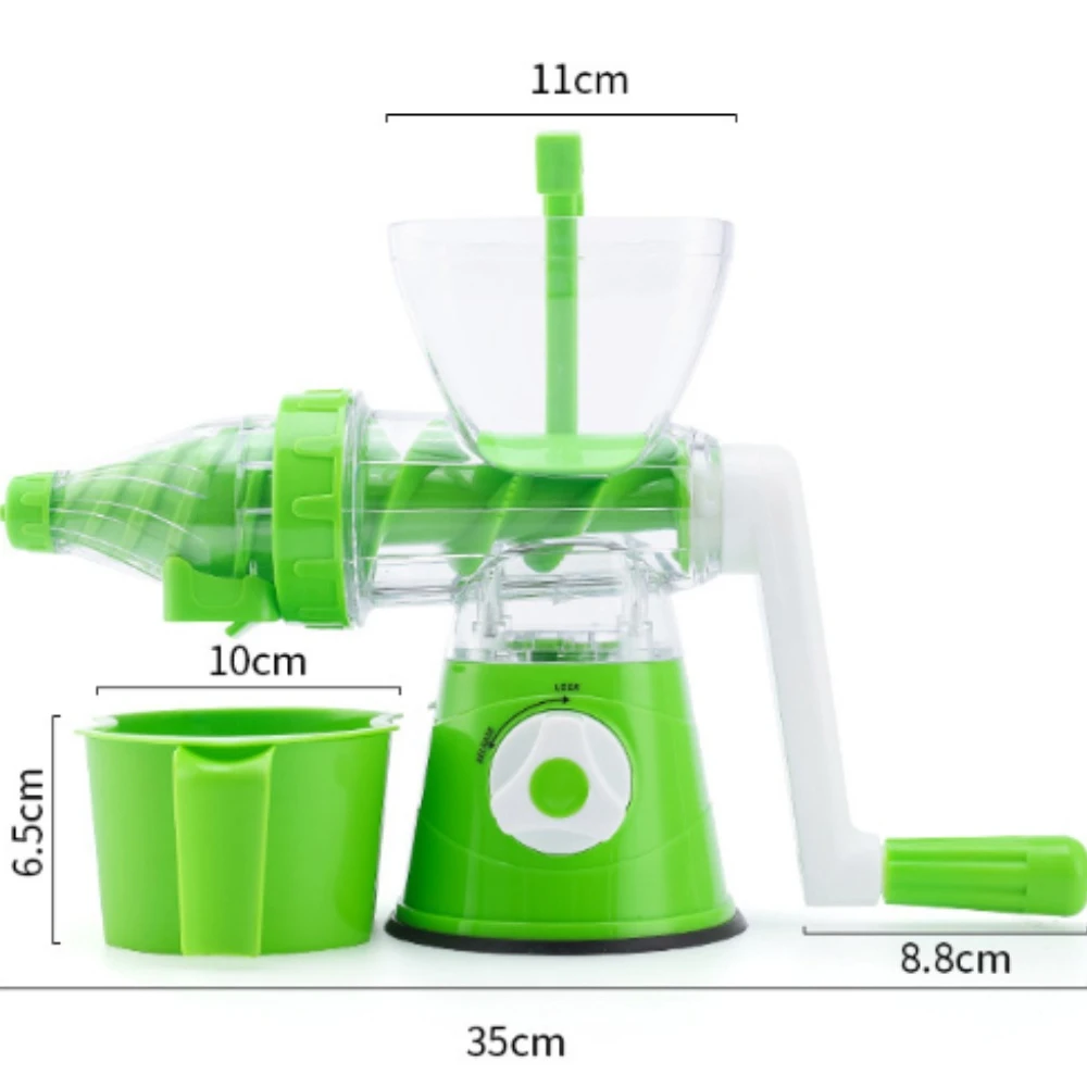 Hand Crank Juicer Home Kitchen Juicer for All Fruits Easy To Clean Fruit and Vegetable Tool Juicer