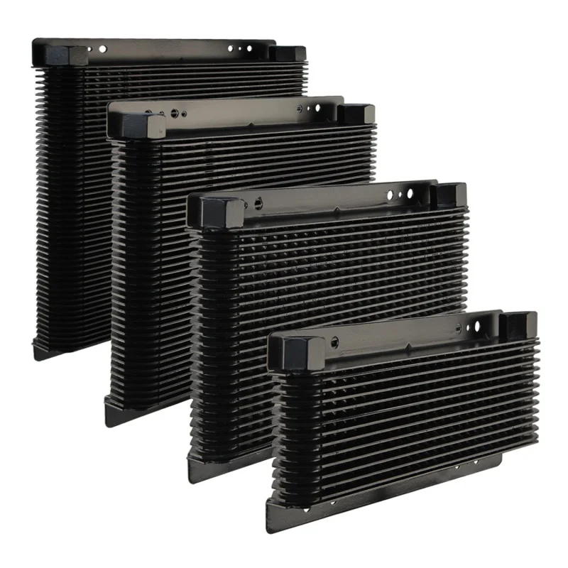 مبرد زيت الصف 12/24/36/48 يناسب محرك الألومنيوم العالمي للمنافسة Vw Baja Bug Street، والشاحنة Rv