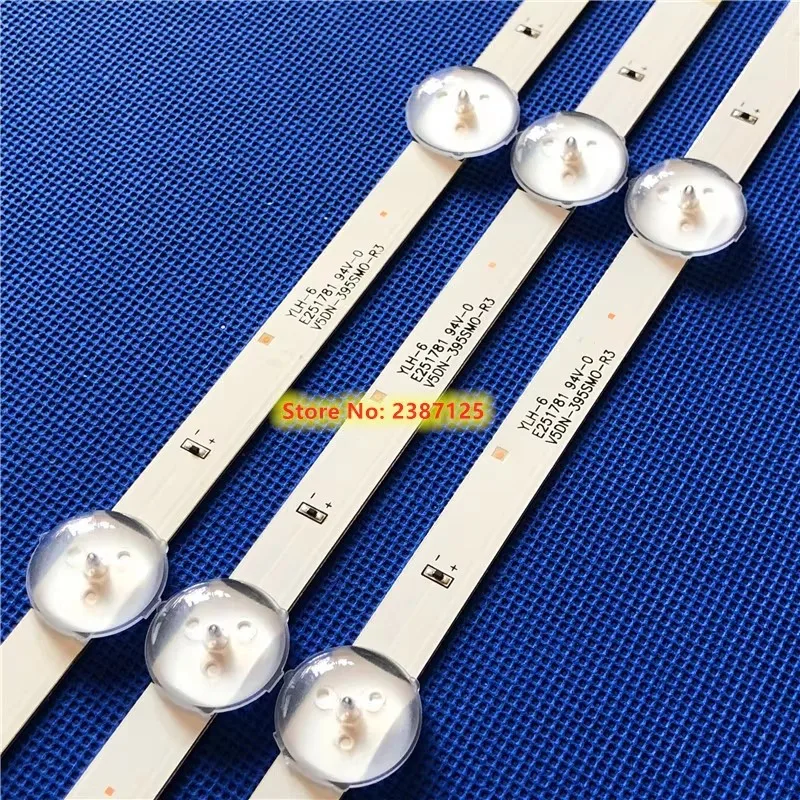 

LED StrIp for 2015 SVS39.5 V5DN-395SM0-R2 V5DN-395SMO-R3 BN96-37622A Hg40ne477 UA40M5000 UN40J5200 UN40J5290 UN40J5300
