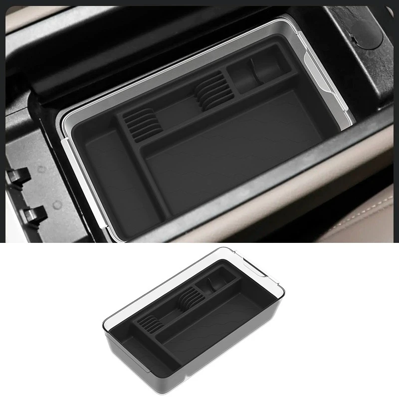 Boîte de rangement pour accoudoir de console centrale de voiture, plateau d'insertion et organisateur pour Mercedes-Benz GLC 400 350 EQ EV X540 2026, accessoires d'intérieur