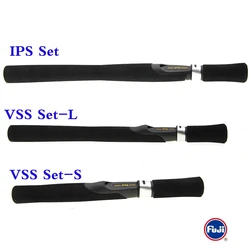 Original Fuji Reel Seat VSS IPS and black EVA Handle with butt Cap set for Spinning Fishing Rod