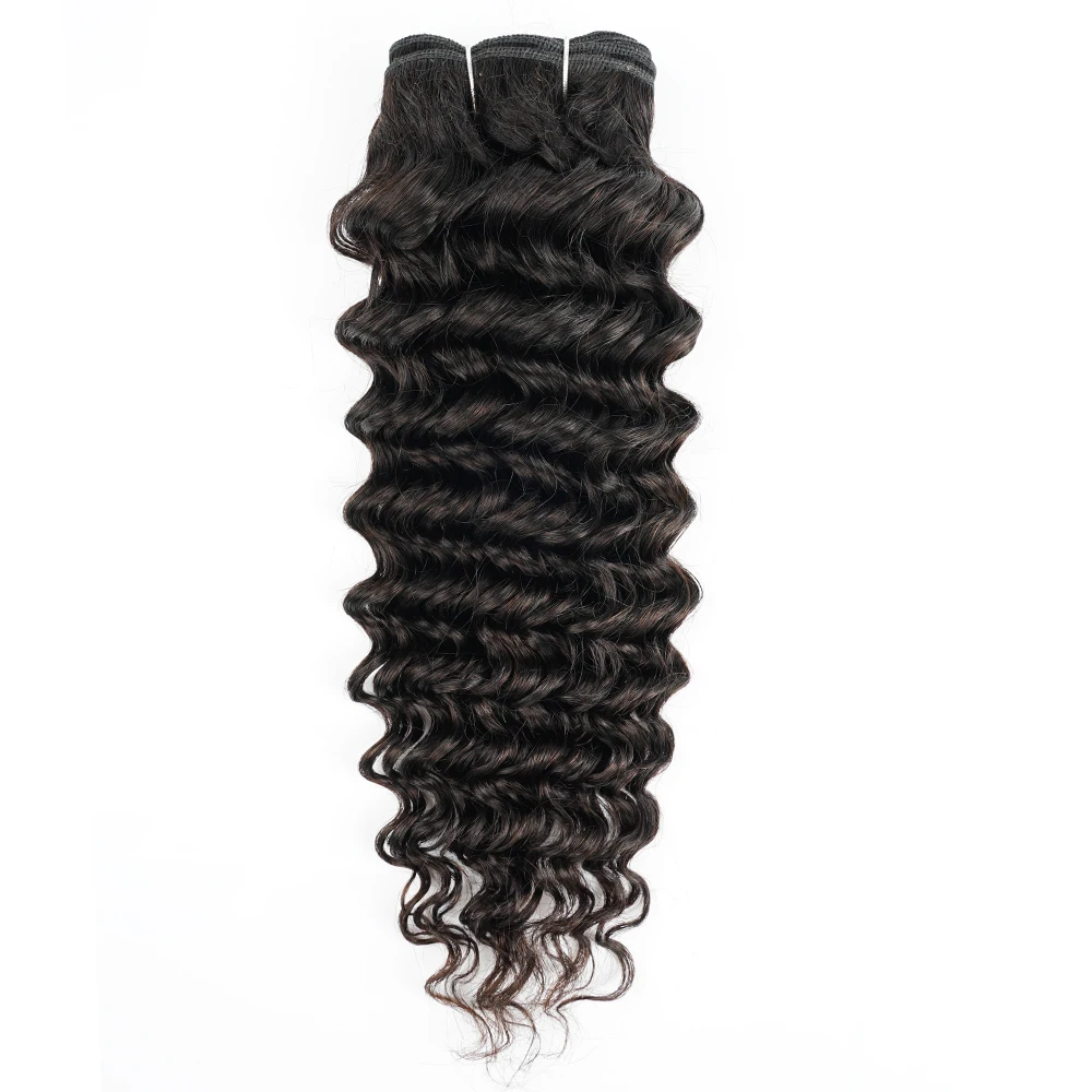 Extensions naturelles indiennes Remy Body Wave – Gemlong, 4x4, avec Lace Closure transparente, partie libre du milieu, 3 lots