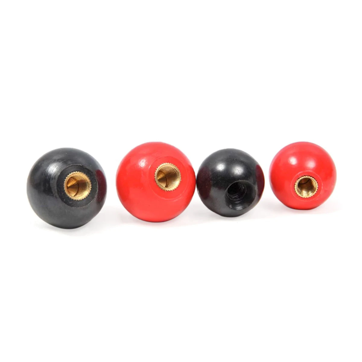 Machine Tool Handle Ball Nut M4 M5 M6 M8M10M12 Thread Plastic Clamping Nuts Knob Knob Accessories Copper Core/Bakelite/Iron Core view 4