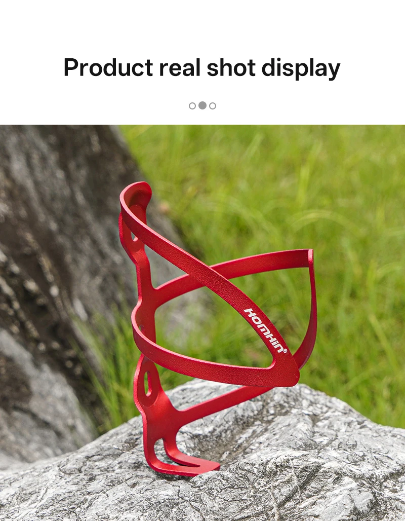 

Держатель для бутылки с водой для велосипеда, легкая подставка для бутылки для шоссейного велосипеда MTB с винтами, аксессуары для велоспорта из алюминиевого сплава