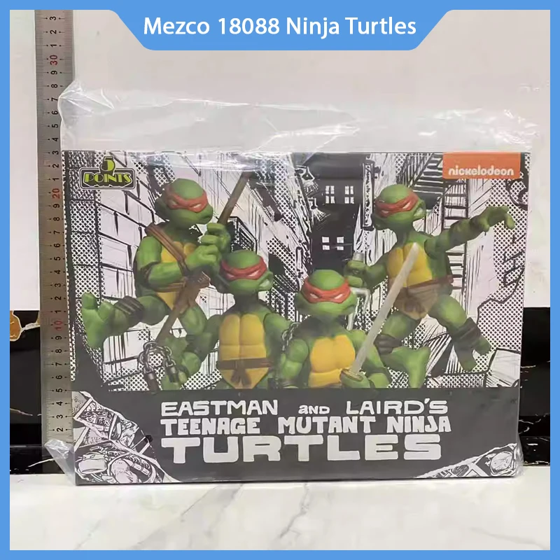 

Mezco 18088 Teenage Mutant Ninja Turtles 3.75-Inch Action Figure Collection Figurine ornaments Christmas Model Toy