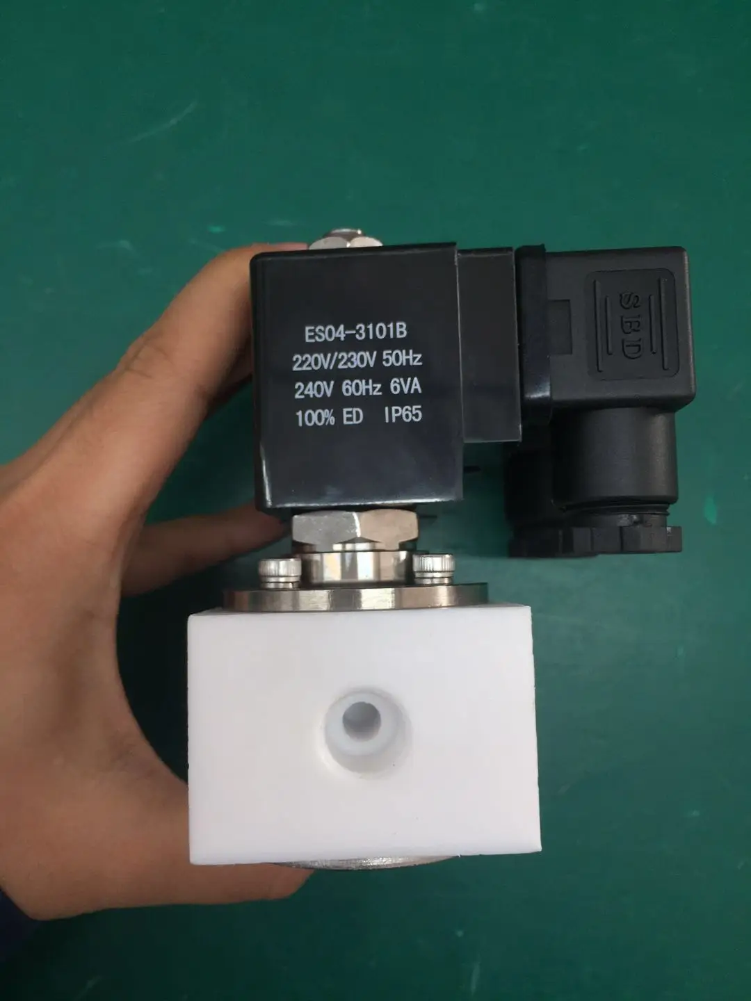 ZCF-5JC series 3way anti-corrosive solenoid valve magnetic valve PTFE body