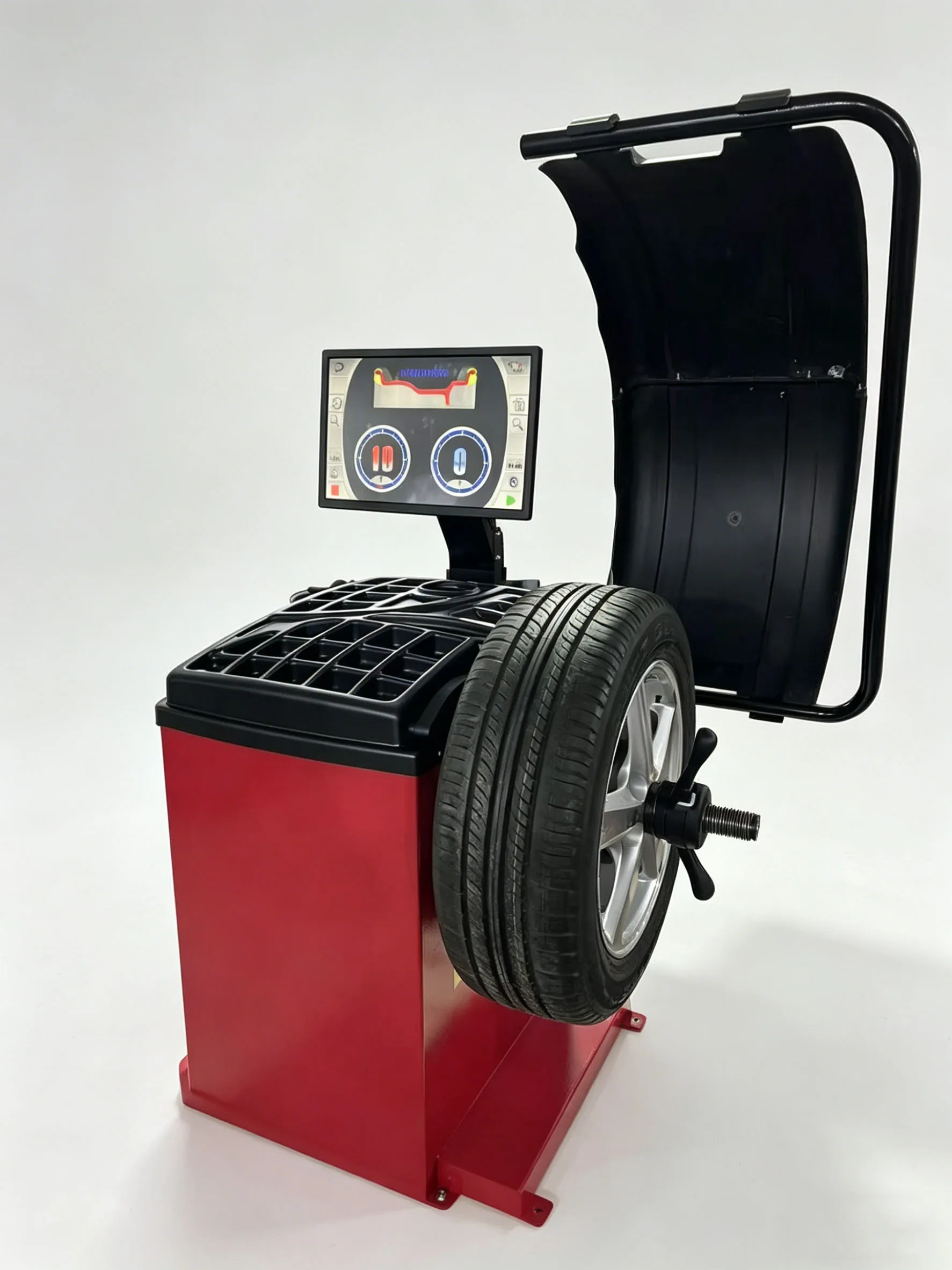Professional Car Repair Tools Automatic LCD Wheel Balancer Wheel Balancing Machine